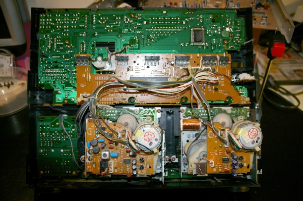 Panel frontal, vista trasera