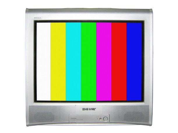 TV reparado, la pantalla está desmagnetizada