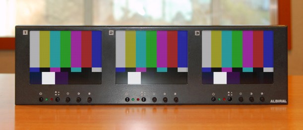 Monitores trabajando correctamente