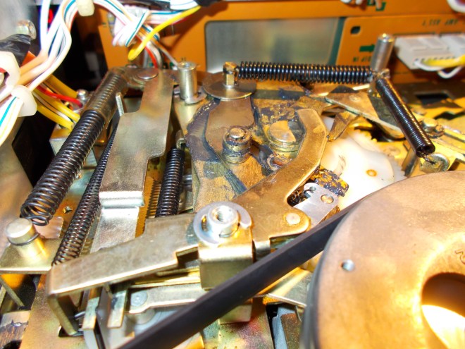 Engrase de piezas metálicas