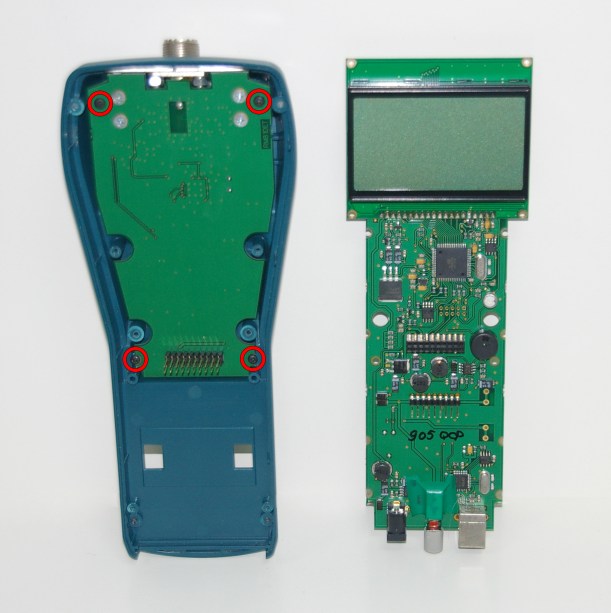 Desmontaje de la placa amplificadora