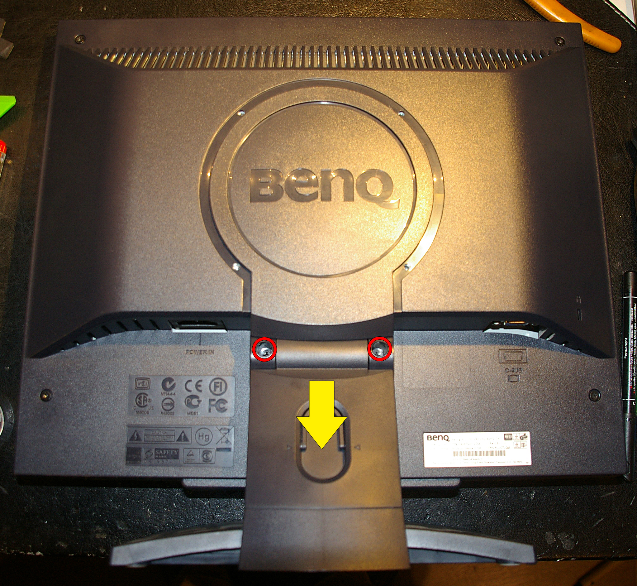 02_Benq quitar pata