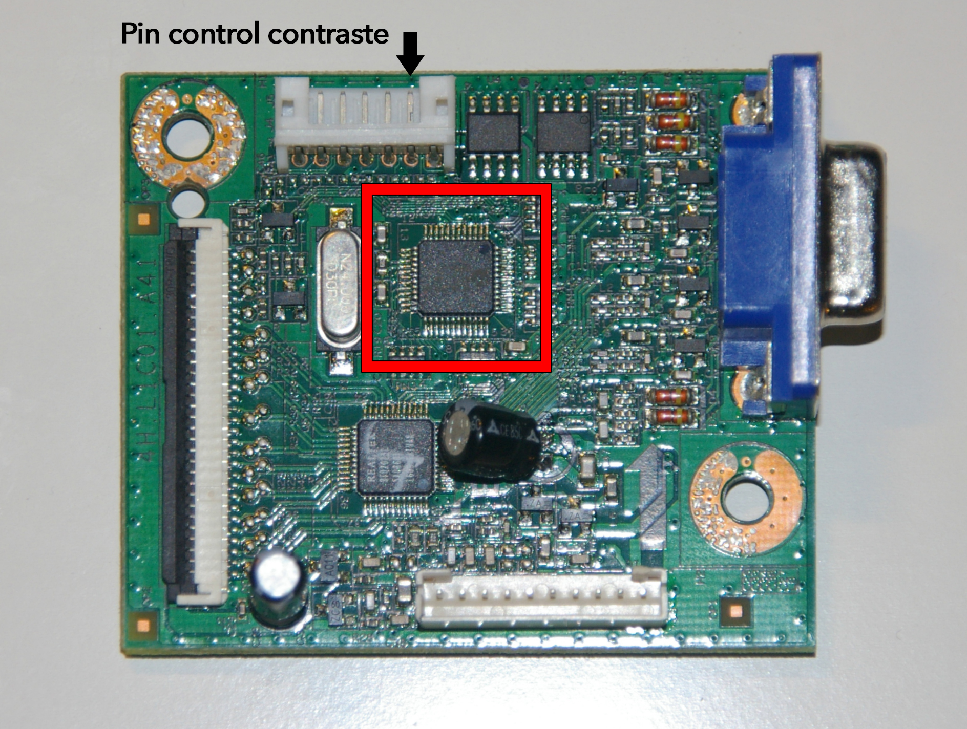 10_Benq PCB Problema