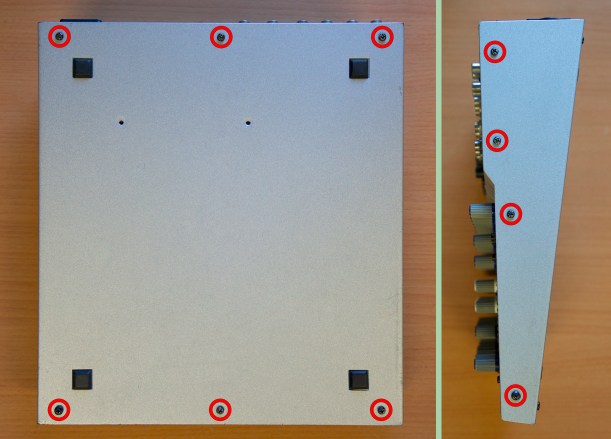Apertura del mezclador