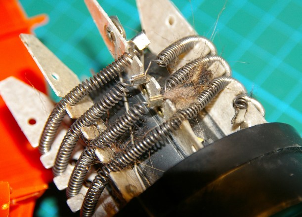 Suciedad en el elemento calefactor