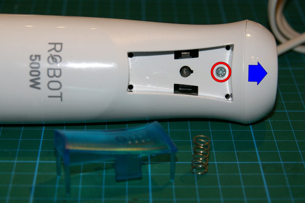 Extracción del tornillo interno