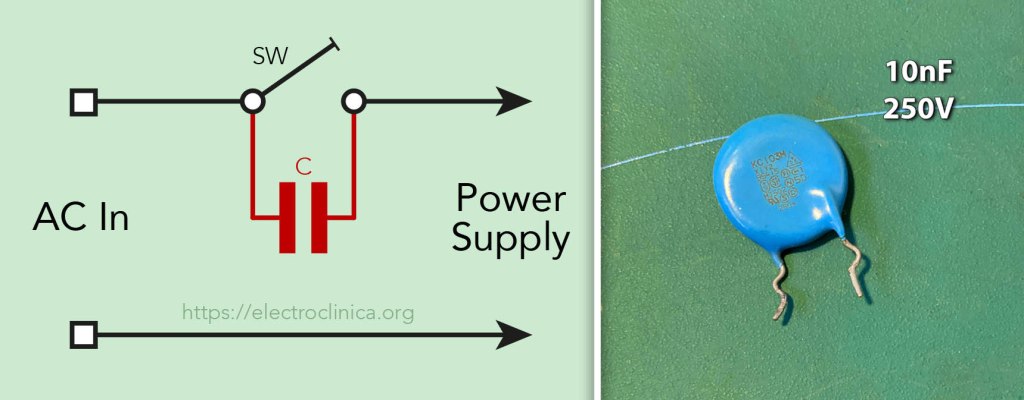 Condensador a instalar