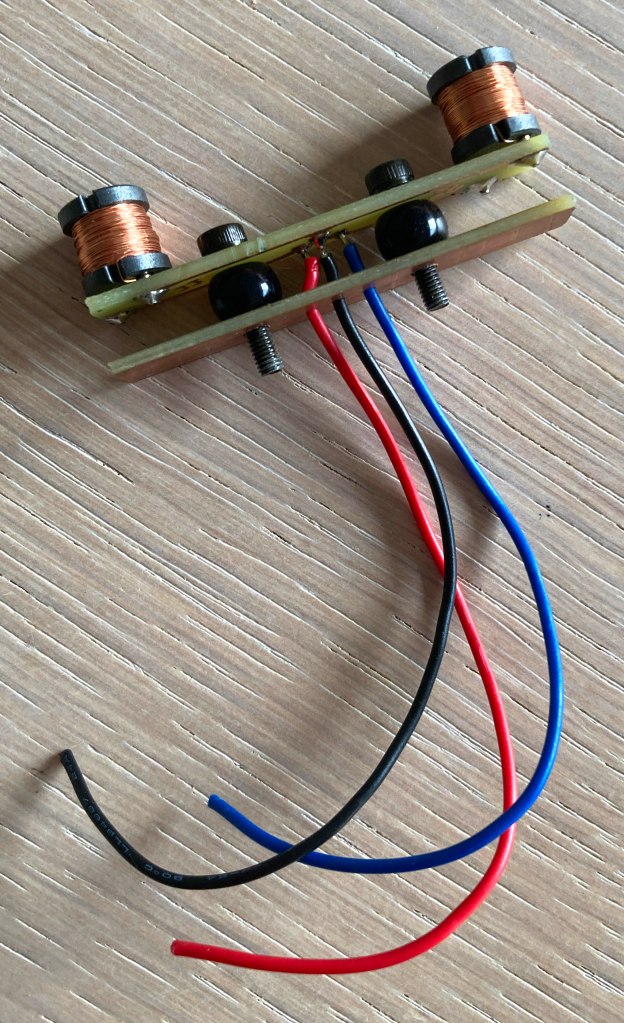 Doble sensor inductivo acabado