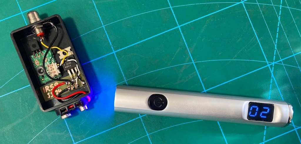 Acabado con resina de secado ultrarrápido por luz UV