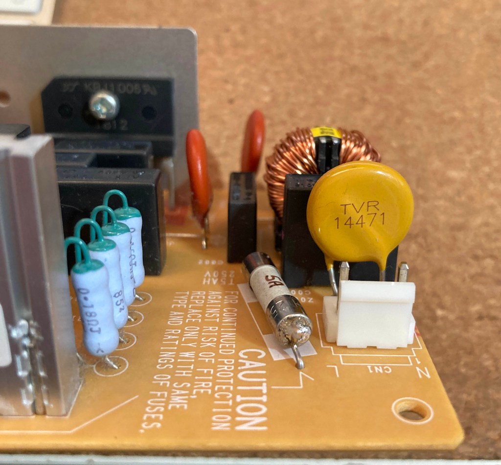 Componentes instalados